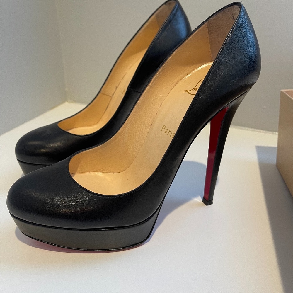 Christian Louboutin black pumps